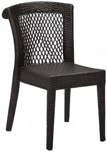 imageChristopher Knight Home Bonnie Outdoor Wicker Dining Chairs Set of 4 Grey