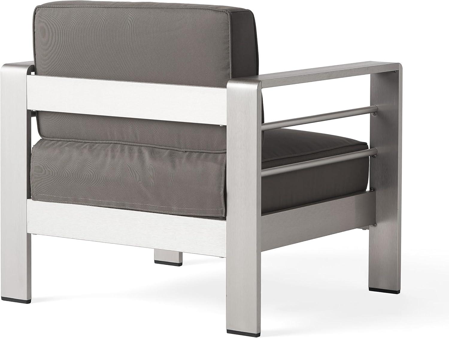 imageChristopher Knight Home Cape Coral Aluminum Chat Set 5Pcs Set Khaki