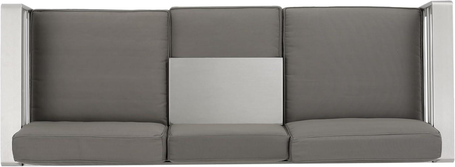 imageChristopher Knight Home Cape Coral Aluminum Chat Set 5Pcs Set Khaki