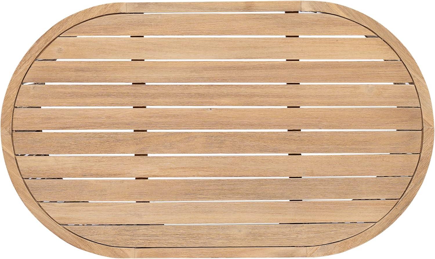 imageChristopher Knight Home Delbert Acacia Wood 4 Piece Patio Furniture Set Wooden Patio Conversation Set with Club ChairCoffee Table 4Seater Outdoor Loveseat Sofa Chair and Table Set NaturalBeige