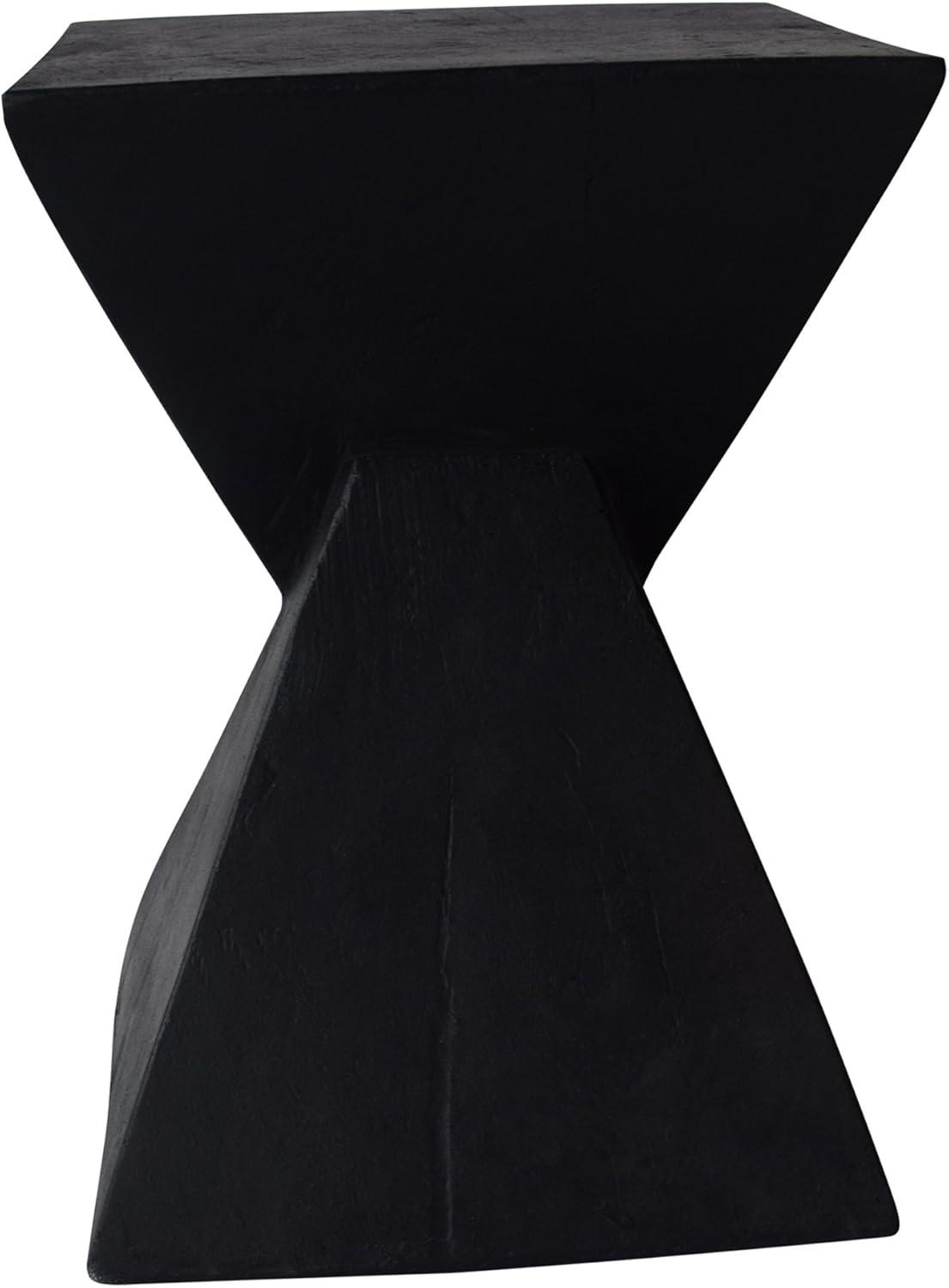 imageChristopher Knight Home Kajsa Outdoor Lightweight Concrete Accent Table BlackModern
