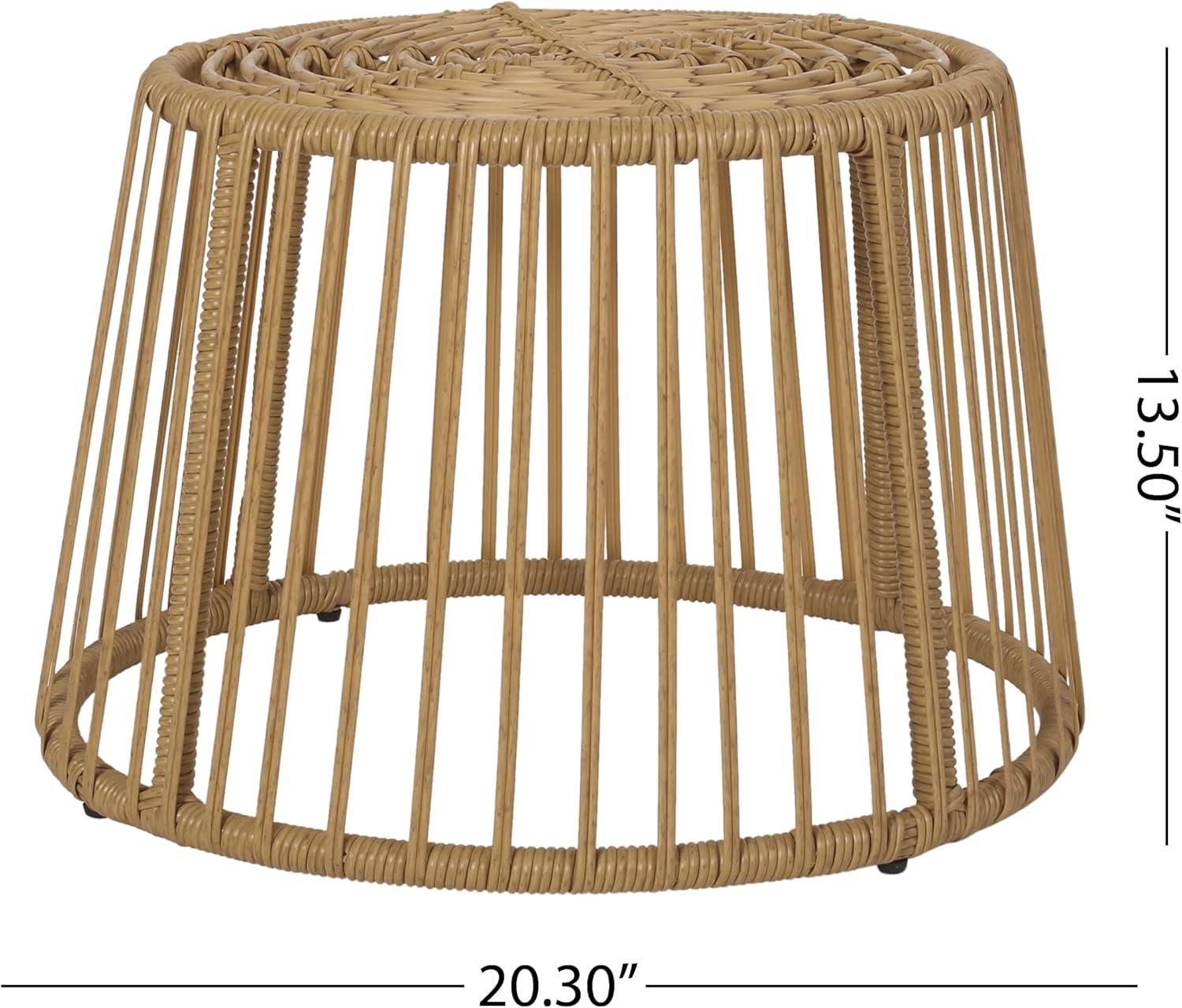 imageChristopher Knight Home Lemere Chat Set Light Brown Beige Black
