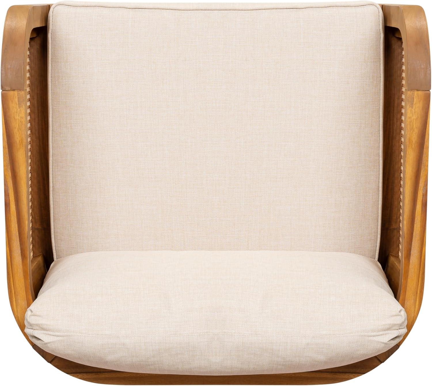 imageChristopher Knight Home Tilden 3Piece Patio Furniture Set 4Seater Acacia Wood Outdoor Patio Sectional Furniture Set Garden Wicker Loveseat and Accent Chair Set with Removable Cushions TeakBeige