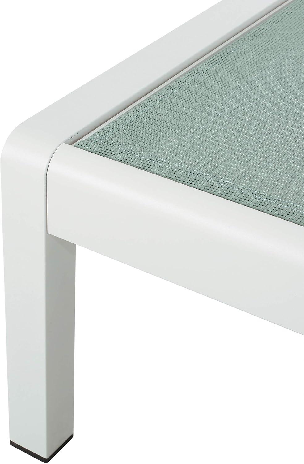 imageChristopher Knight Home Vanessa Coral Outdoor Chaise Lounges Set of 2 Green and White