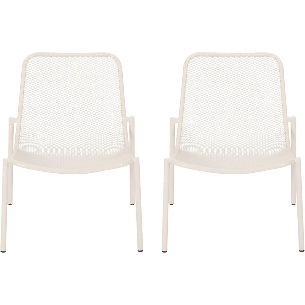 imageChristopher Knight Home Bucknell Outdoor Modern Dining Chair Set of 2 Matte TealMatte White