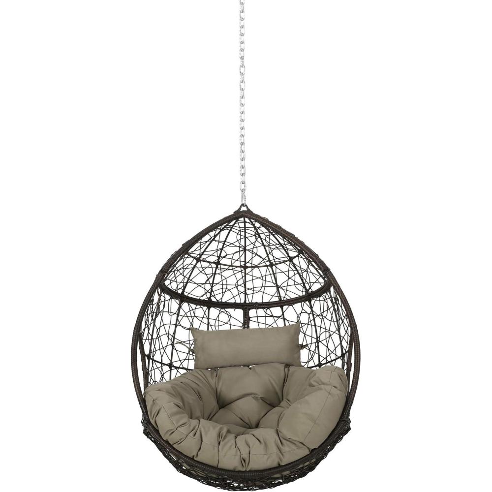 imageChristopher Knight Home HammockSwing Black GrayMultibrown Khaki