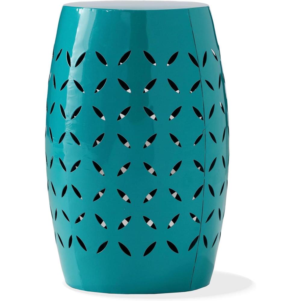 imageChristopher Knight Home Lilac Outdoor 12quot Iron Side Table Teal