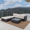Christopher Knight Home 300506 “Santa CKH Outdoor Sofa Set/Sectional, 33.25″ D x 25.50″ W x 24.25” H, Multibrown/Beige