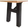Christopher Knight Home 317964 Bettina Dining Bench, Brushed Gray + Brushed Mahogany