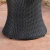 Christopher Knight Home Adriana Outdoor PE Wicker Accent Table, Black