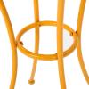 Christopher Knight Home Barnsfield Outdoor Ceramic Tile Side Table with Iron Frame, Yellow(Table)
