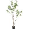 Christopher Knight Home Bergweg 7′ x 3′ Artificial Pieris Tree – Green