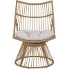 Christopher Knight Home Caryl Chat Set, Light Brown + Beige