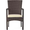 Christopher Knight Home Corsica Outdoor Wicker Dining Chairs, 2-Pcs Set, Multibrown