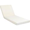Christopher Knight Home Hamill Acacia Wood Chaise Lounge Chair Outdoor Set of 2, Adjustable Backrest Sun Lounger Recliner, Patio Outdoor Chaise Lounge with 4″ Thick Water-Resistant Cushion,Teak+Cream
