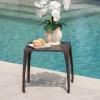 Christopher Knight Home Kai Outdoor 18″ Cast Aluminum Side Table, Bronze Finished(Classic)