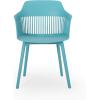 Christopher Knight Home Ladonna Outdoor Dining Chair (Set of 2), Teal