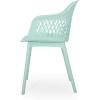 Christopher Knight Home Madeline Outdoor Dining Chair (Set of 2), Mint