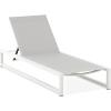 Christopher Knight Home Manila Outdoor Chaise Lounge Chair, Aluminum Chaise Lounge, Adjustable Backrest Chair, Mesh Seating Recliner, Aluminum Frame for Patio Poolside Backyard, 400lbs Light Gray