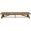 Christopher Knight Home Outdoor Acacia Wood 2 Piece Chaise Lounge with Table