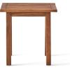 Christopher Knight Home Outdoor Acacia Wood 2 Piece Chaise Lounge with Table