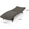 Christopher Knight Home Salem Outdoor Wicker Armless Chaise Lounges, 2-Pcs Set, Mixed Mocha