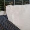 Christopher Knight Home Santa Rosa Outdoor Wicker 6-Seater Sectional Sofa Set with Aluminum Frame and Water Resistant Cushions, 7-Pcs Set, Multibrown / Beige(Multibrown / Beige)
