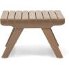 Christopher Knight Home Sedona Outdoor Acacia Wood 3 Piece Chat Set with Cushions, 37 “W x 28.25 “D x 29.5 “H, Dark Gray + Gray