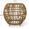 Christopher Knight Home Side Table, Light Brown
