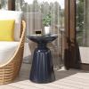 Pelon Outdoor Side Tables – Navy Blue