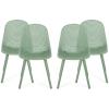 Christopher Knight Home Dasha Outdoor Dining Chair (Set of 4), Green