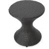 Christopher Knight Home Franklin Outdoor Wicker Hourglass Side Table, Multibrown