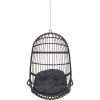 Christopher Knight Home Hammock/Swing, Light Brown + Beige(Gray + Dark Gray)