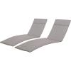 Christopher Knight Home Salem Lounge Cushions, 2-Pcs Set, Charcoal