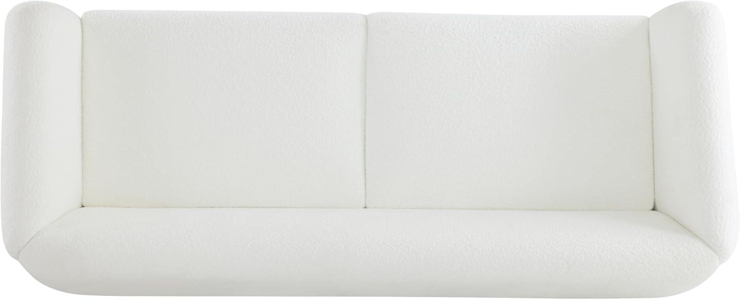 imageChristopher Knight Home 82 Inches Sofa Couch Cozy 3Seater Boucle Fabric Wood Frame Beige