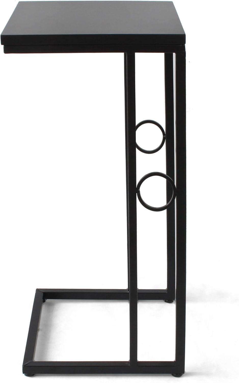 imageChristopher Knight Home Agnes Modern C Side Table Set of 2 Black