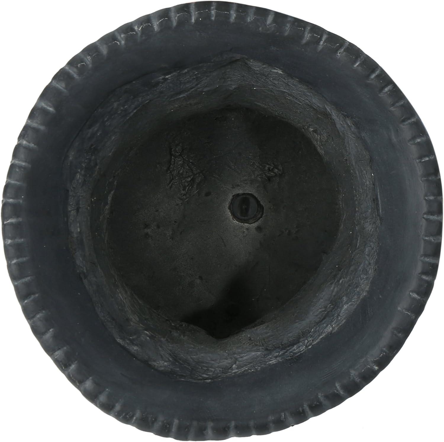 imageChristopher Knight Home Buena Outdoor 24quot Cast Stone Urn Antique Black