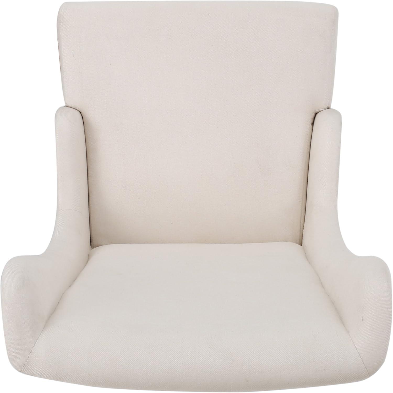 imageChristopher Knight Home Callie Fabric Dining Chair Beige 2325quot x 2875quot x 4625quotBeige