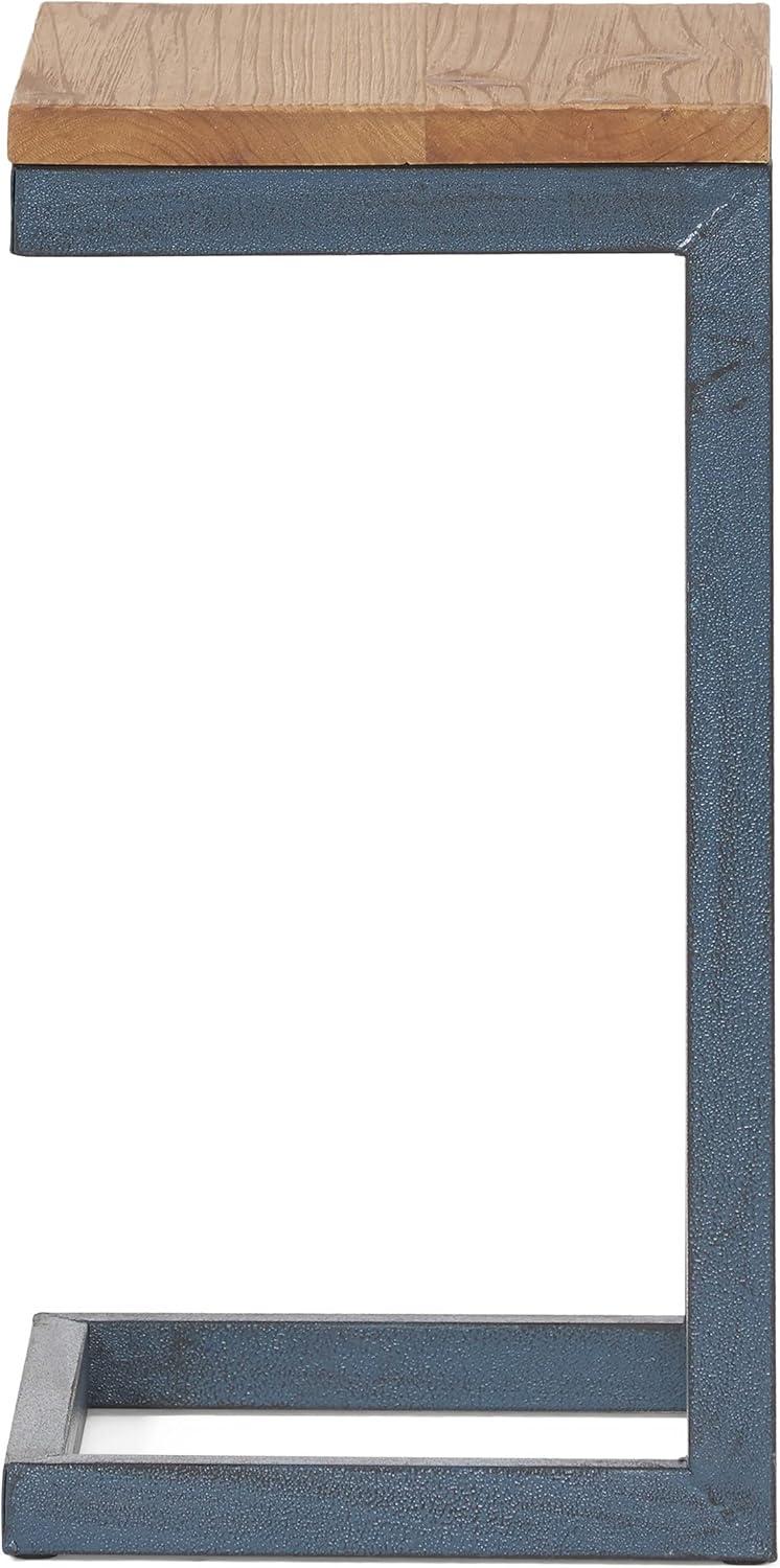 imageChristopher Knight Home Caspian Outdoor Firwood C Shaped Table Antique Finish Small 1025 in x 1275 in x 195 in
