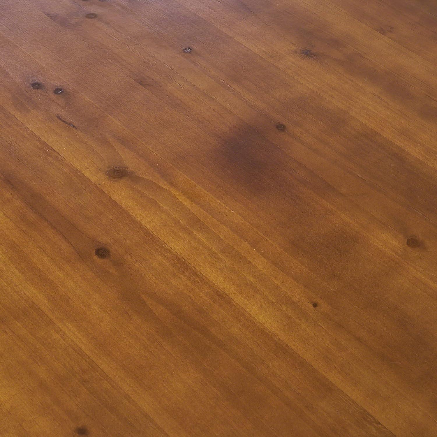 imageChristopher Knight Home Chana Industrial Faux Live Edge Rectangular Dining Table Natural Black