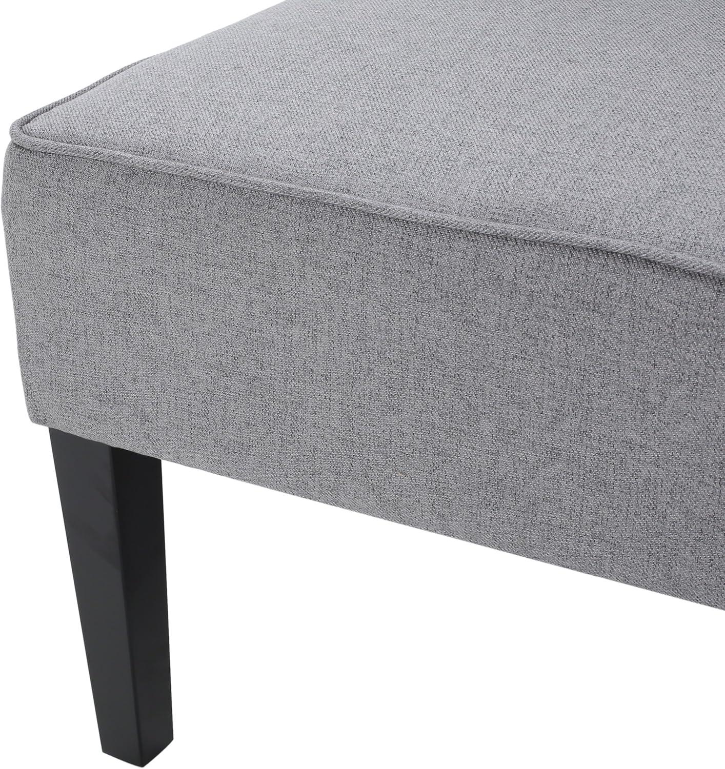 imageChristopher Knight Home Dejon Modern Fabric Loveseat Gray Matte Black Dimensions 3000D x 5000W x 3220H