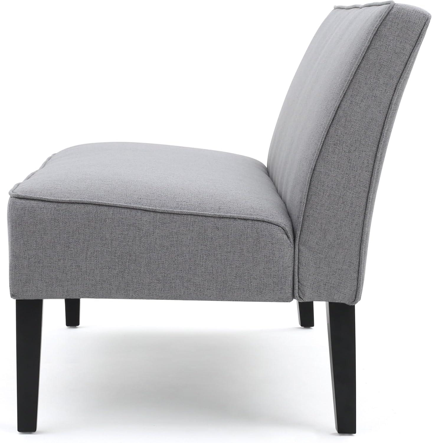 imageChristopher Knight Home Dejon Modern Fabric Loveseat Gray Matte Black Dimensions 3000D x 5000W x 3220H