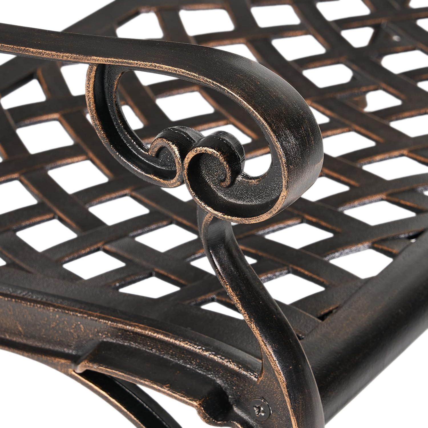 imageChristopher Knight Home Eastwood Antique Copper Cast Aluminum Bench