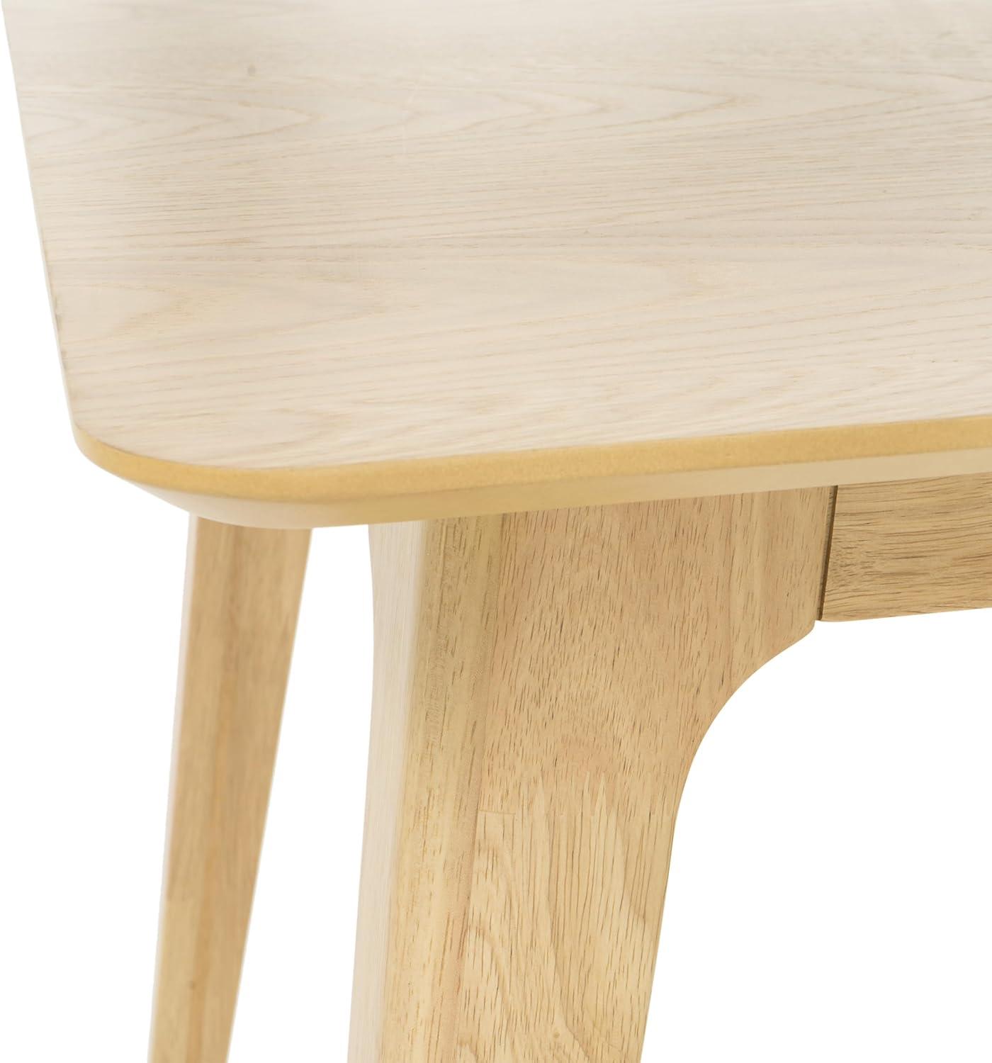 imageChristopher Knight Home Elsinore Rectangular Dining Table Wooden Dining Room Table Wood Kitchen Table Natural Oak