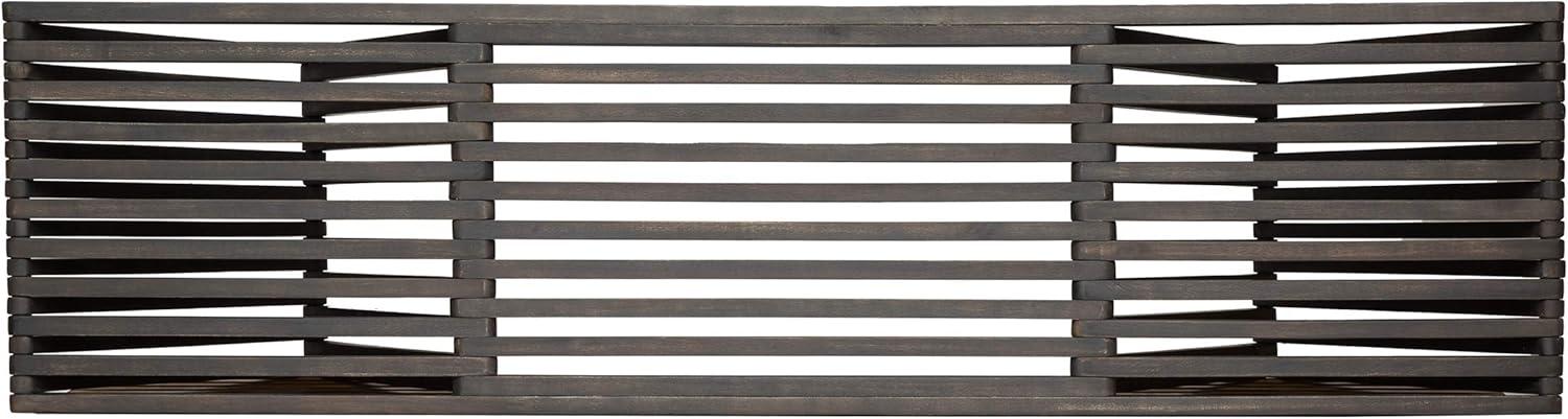 imageChristopher Knight Home Esme Outdoor Acacia Wood Bench Dark Gray FinishBench