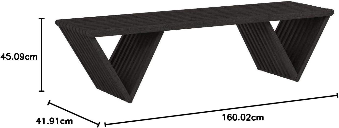 imageChristopher Knight Home Esme Outdoor Acacia Wood Bench Dark Gray FinishBench