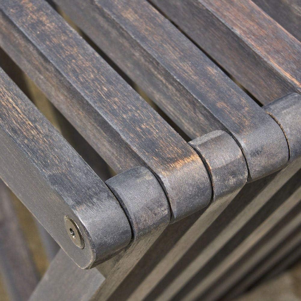 imageChristopher Knight Home Esme Outdoor Acacia Wood Bench Dark Gray FinishBench