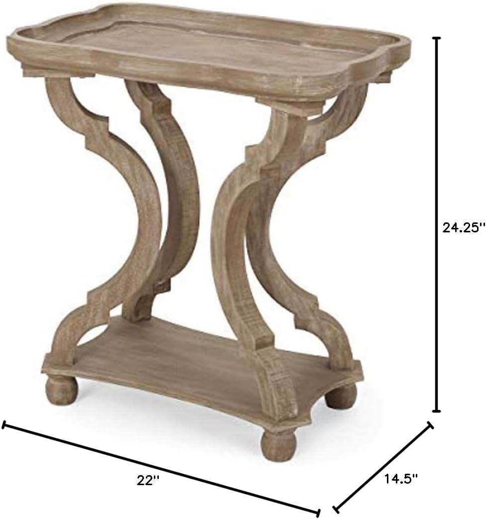 imageChristopher Knight Home Fannie French Country Accent Table with Rectangular Top Natural