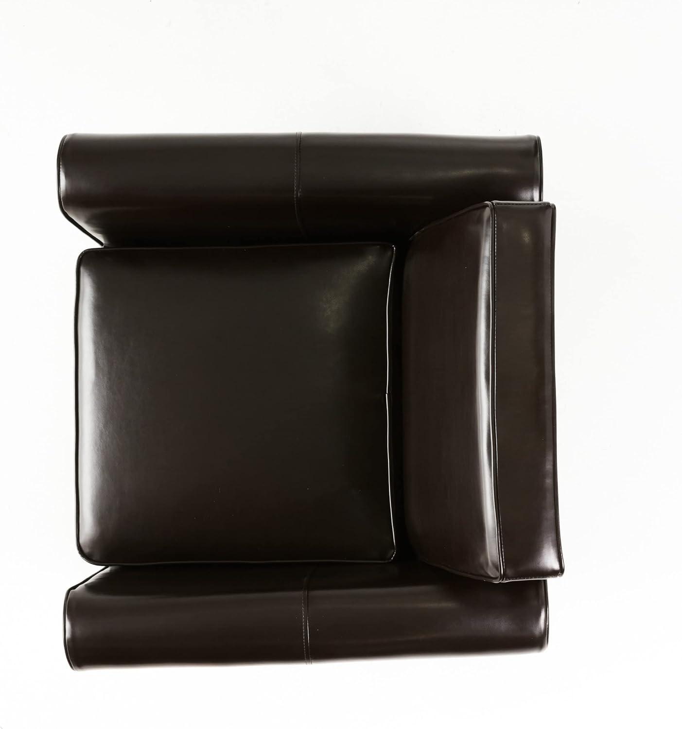 imageChristopher Knight Home Freemont Leather Club Chair Chocolate Brown