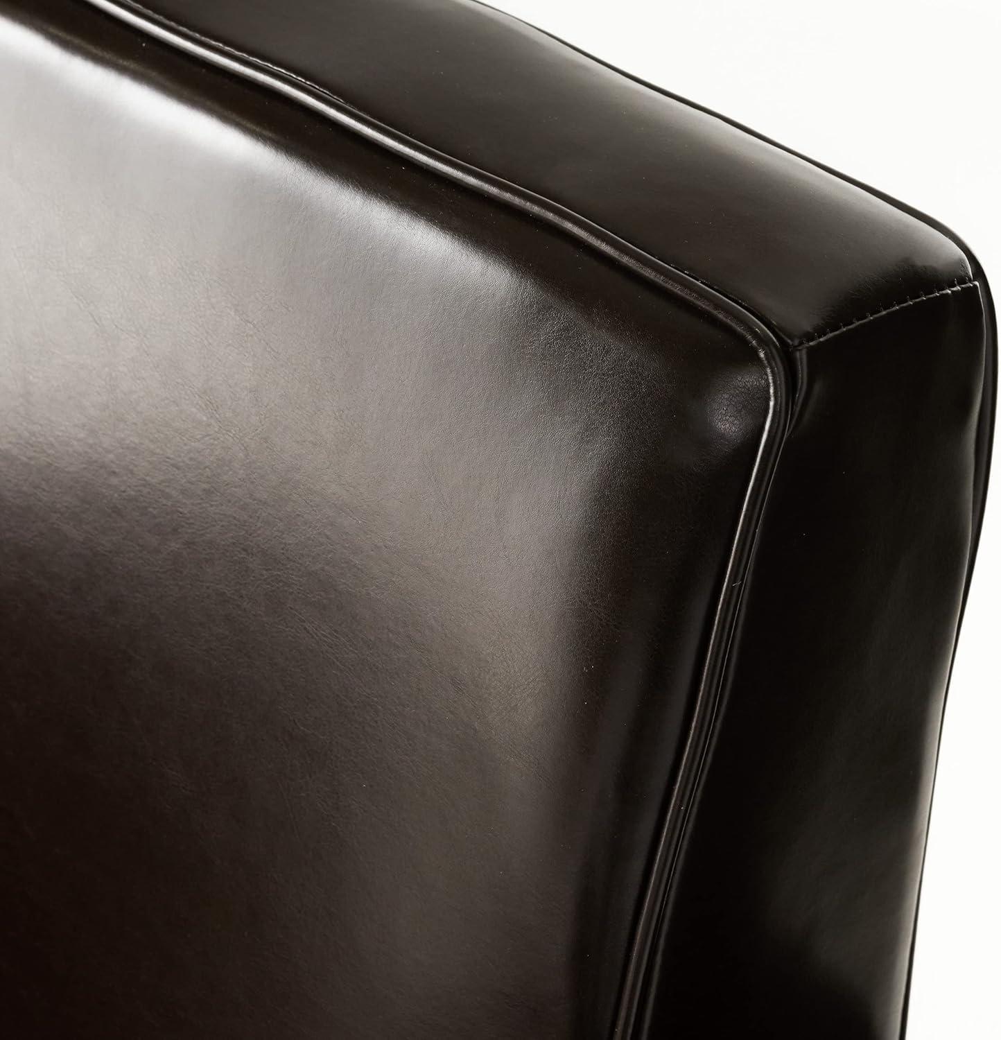 imageChristopher Knight Home Freemont Leather Club Chair Chocolate Brown